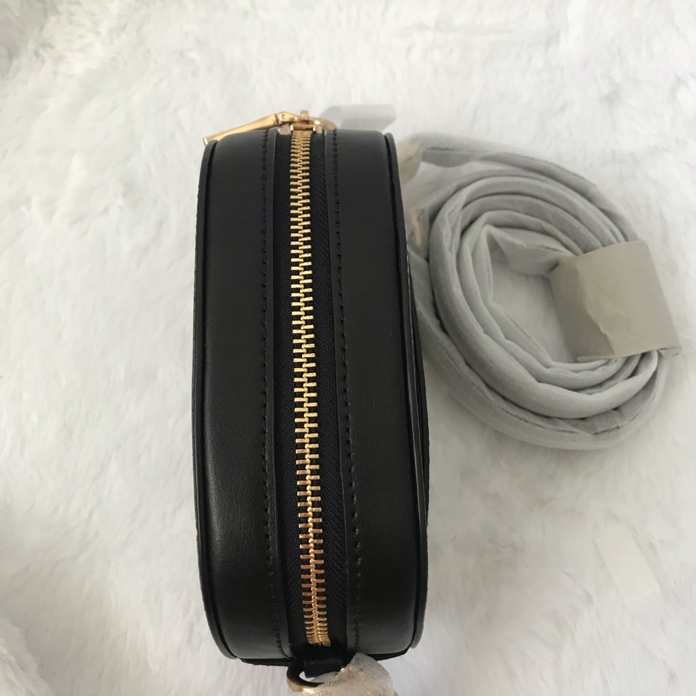 Nwt! Coach Peanuts Mini Serena Crossbody Signature with Woodstock Print - Picture 10 of 13